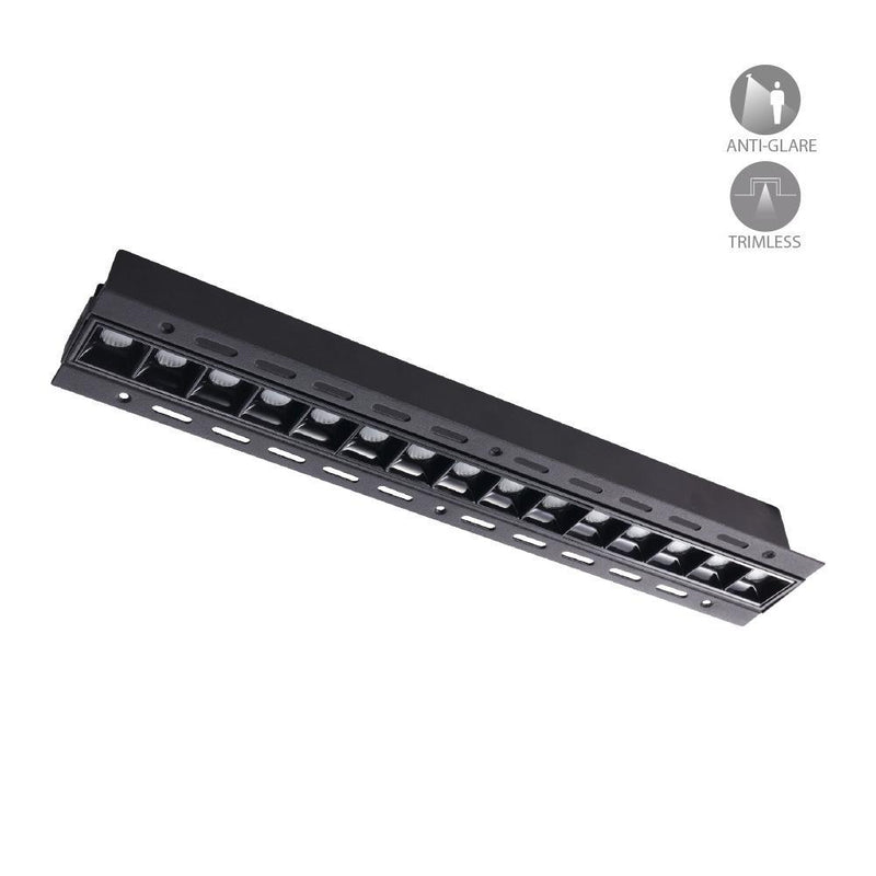 Luminaria de Empotrar en Techo Comercial CO1267NBCA Construlita