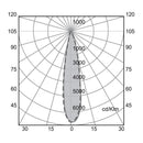 Luminaria de Empotrar en Techo Comercial CO1629NBCB Construlita