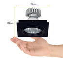 Luminaria de Empotrar en Techo Comercial CO1629NBCB Construlita