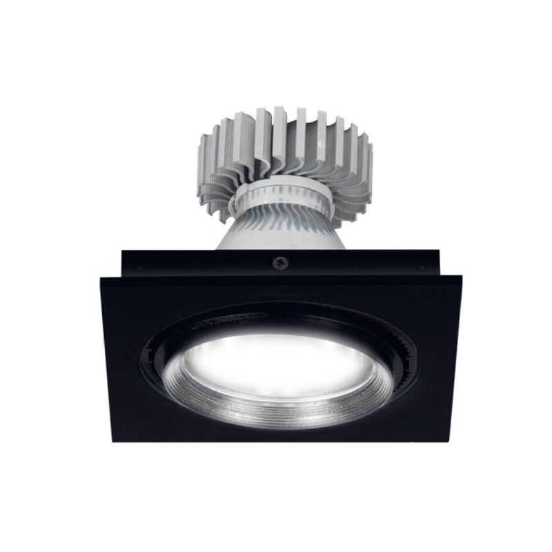 Luminaria de Empotrar en Techo Comercial CO1629NBNB Construlita
