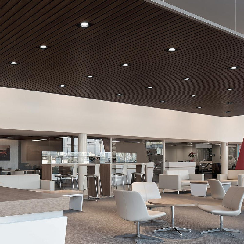 Luminaria de Empotrar en Techo Comercial CO1629NBNB Construlita
