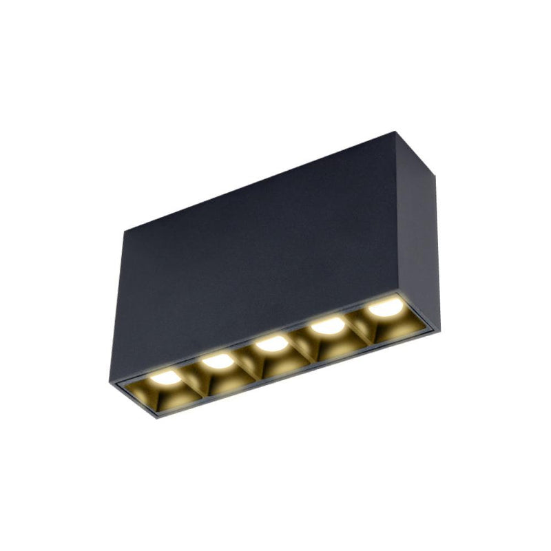 Luminaria de Sobreponer en Techo Comercial CO4080NBCA Construlita