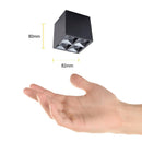 Luminaria de Sobreponer en Techo Comercial CO4083NBCA Construlita