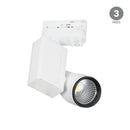 Luminaria de Sobreponer Riel Comercial CO5039BBCB Construlita