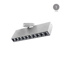 Luminaria de Sobreponer Riel Comercial CO5082BBCA Construlita