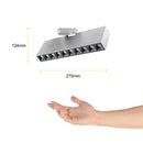 Luminaria de Sobreponer Riel Comercial CO5082BBCA Construlita