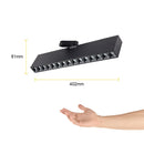 Luminaria de Sobreponer Riel Comercial CO5083NBCA Construlita