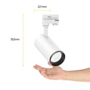 Luminaria de Sobreponer Riel Comercial CO5112BBNA Construlita