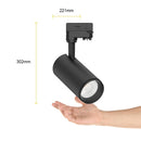 Luminaria de Sobreponer Riel Comercial CO5112NBNA Construlita