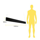 Luminaria de Suspender Comercial CO8090NCNA Construlita