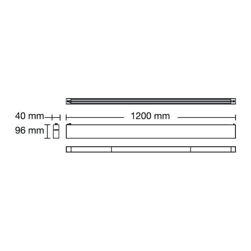 Luminaria de Suspender Comercial CO8092NBNA Construlita