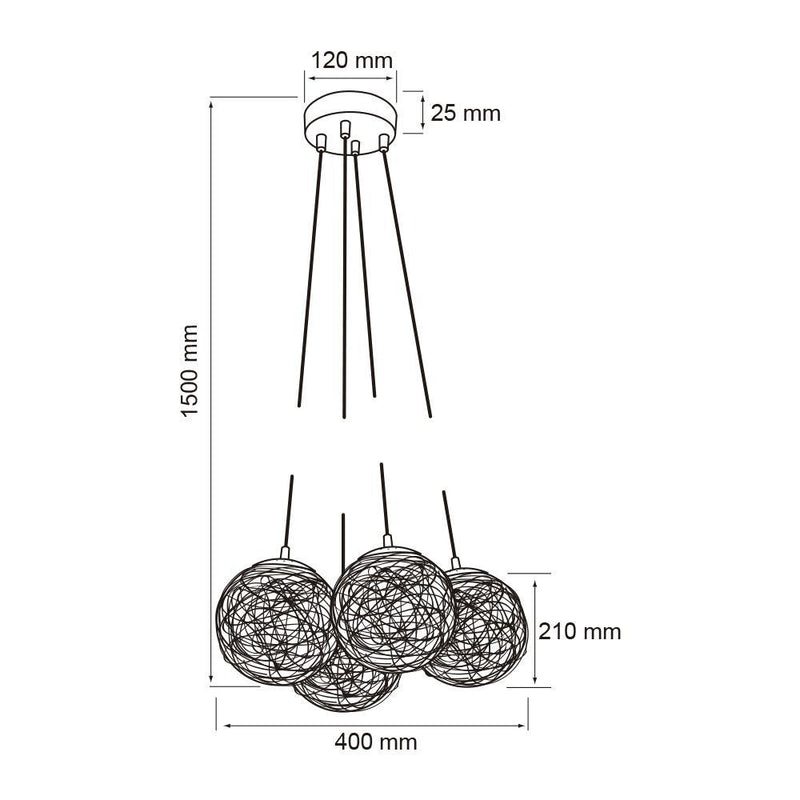 Colgante Interior CTL-6023 Bastia I