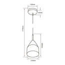 Colgante Interior CTL-7432/B Auva