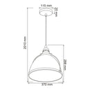 Colgante Interior CTL-8073/CR Lome