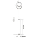Colgante Interior CTLLED-152/30/B Epsilon