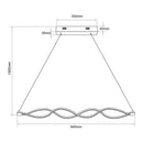 Colgante Interior CTLLED-161/30/S Velorum
