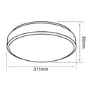 Plafon Interior FC-LEDRL/004/30/S Anser II