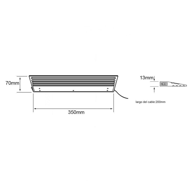 Gabinete Interior FLCLED-100 Punta
