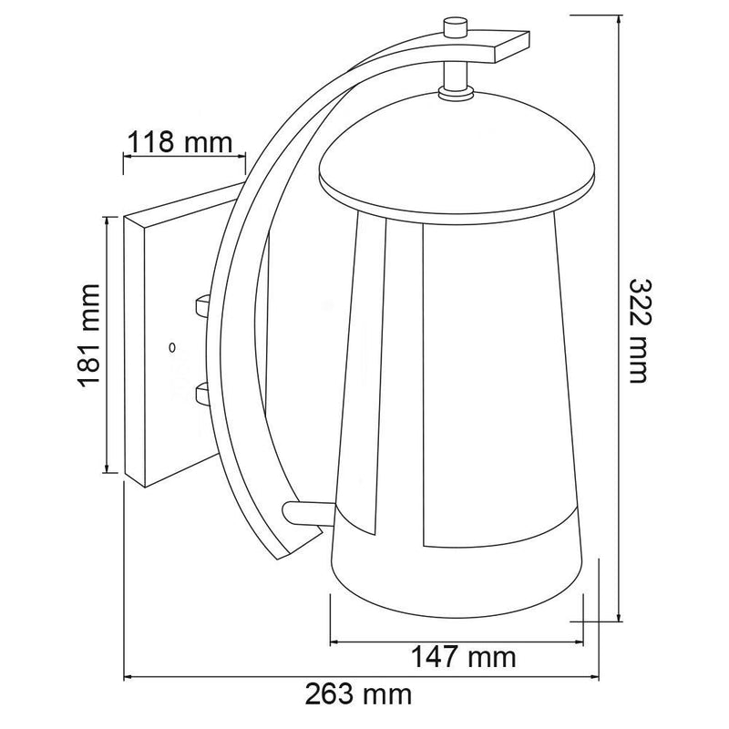 Farol FTL-LED/002/11W/N Rabat