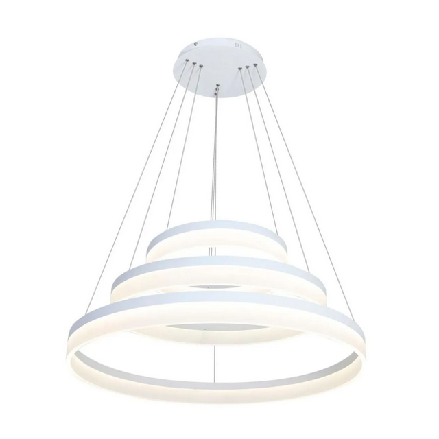 Lámpara colgante de aros uso interior led GD-B022-3S Marca LEON ILUMINACIÓN - Lite Shop