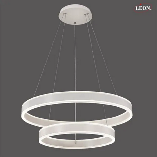 Lámpara colgante de aros uso interior led GD-B219-2S Marca LEON ILUMINACIÓN - Lite Shop