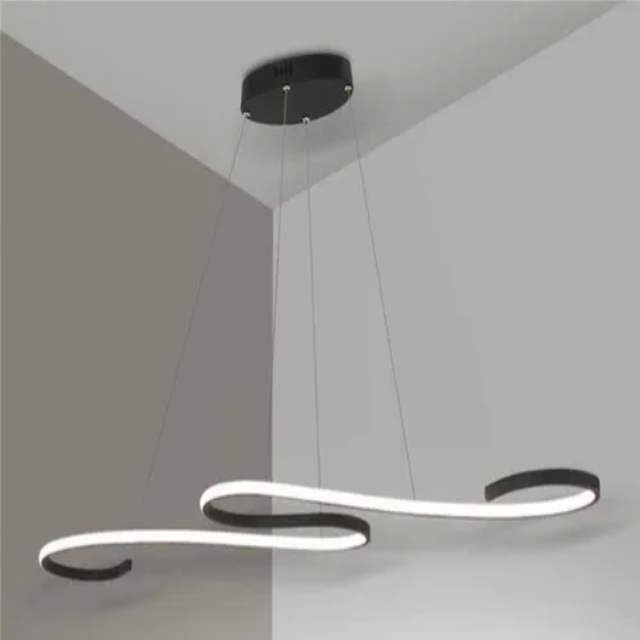 Lámpara colgante de aros uso interior led GD-B253 Marca LEON ILUMINACIÓN - Lite Shop