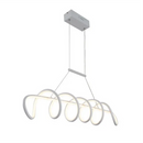 Lámpara colgante de aros uso interior led TP-B262-S Marca LEON ILUMINACIÓN - Lite Shop