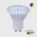 Foco Led GU10-SMDLED/3WRGB