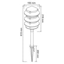 Mini Poste Exterior H-820/V Antequera