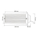 Cortesia Exterior H-930/B Castillo
