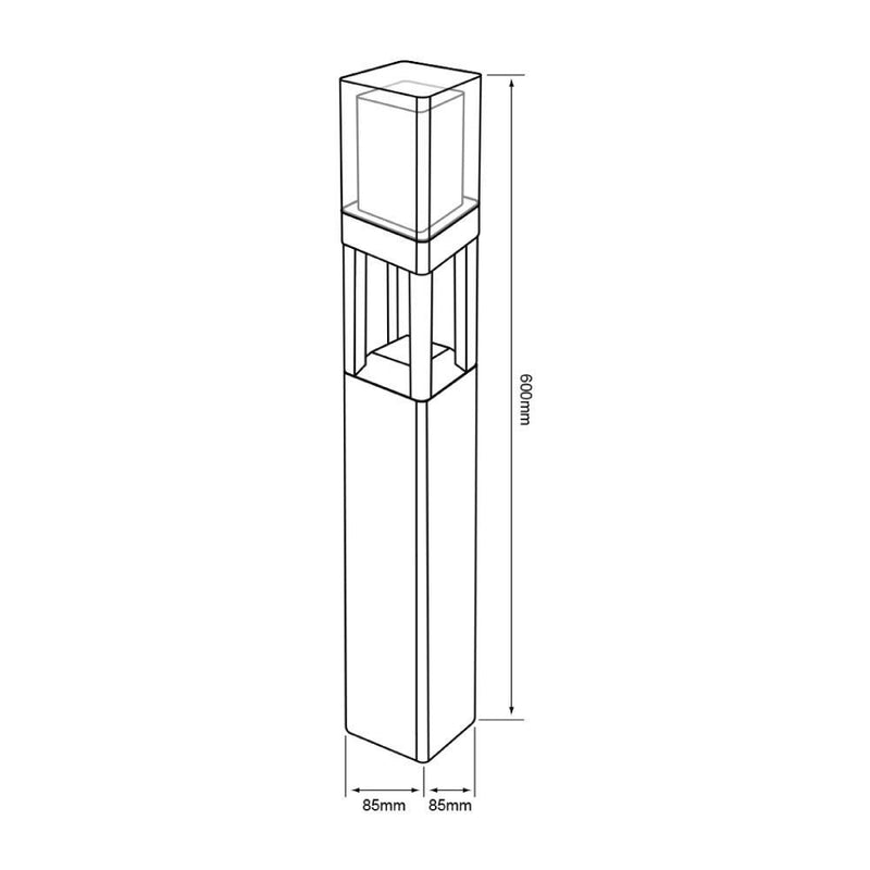 Mini Poste Exterior HLED-002/N/30 Obelix II