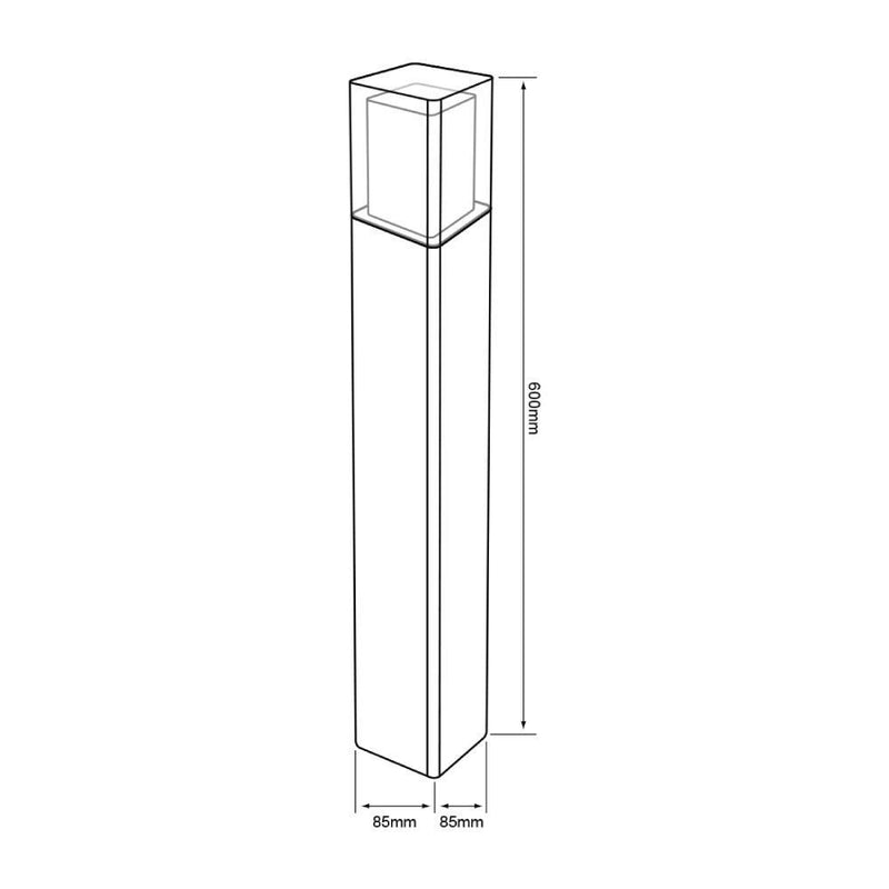 Mini Poste Exterior HLED-003/N/30 Obelix III