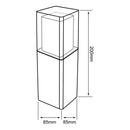 Mini Poste Exterior HLED-004/N/30 Obelix IV