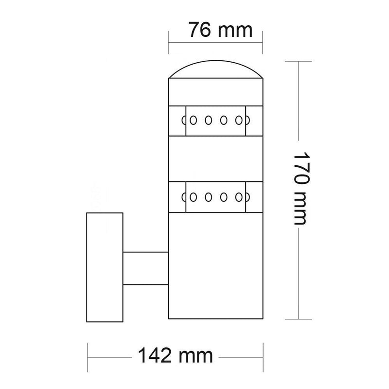 Pared Exterior HLED-105/S Torino