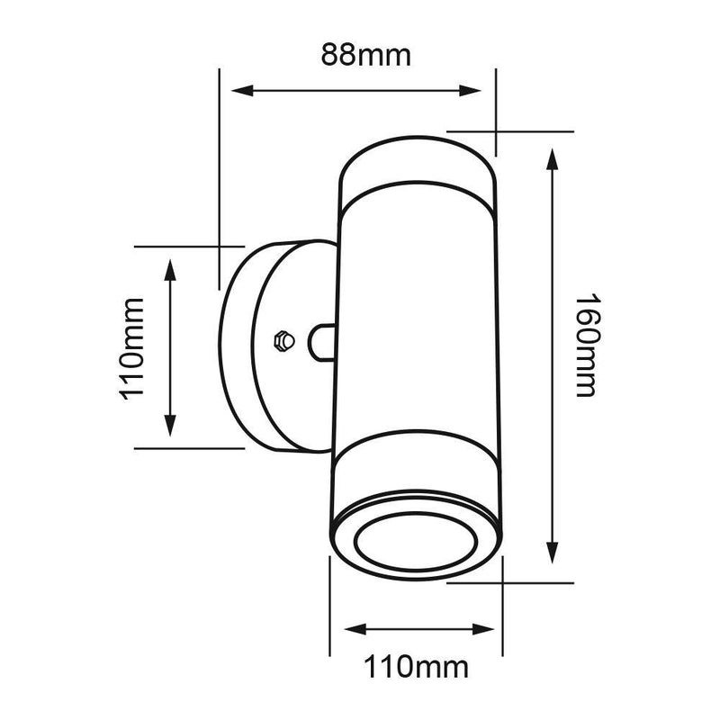 Pared Exterior HLED-1105/S Encke