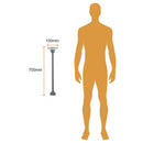 Mini Poste Exterior HLED-1175/30/G Adhara II