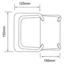Pared Exterior HLED-1201/G Kybox