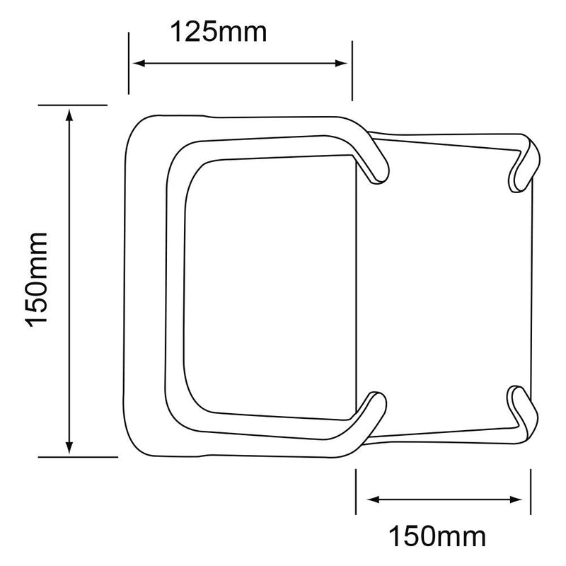 Pared Exterior HLED-1201/G Kybox