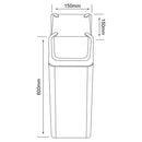Mini Poste Exterior HLED-1202/G Cetus