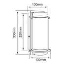 Pared Exterior HLED-202/30/N Tuttle