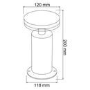 Mini Poste Exterior HLED-204/7W/30/S Alora I