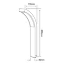 Mini Poste Exterior HLED-412/30 Meridia