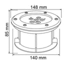 Sumergible Exterior HLED-530/7.5W/30 Chicago