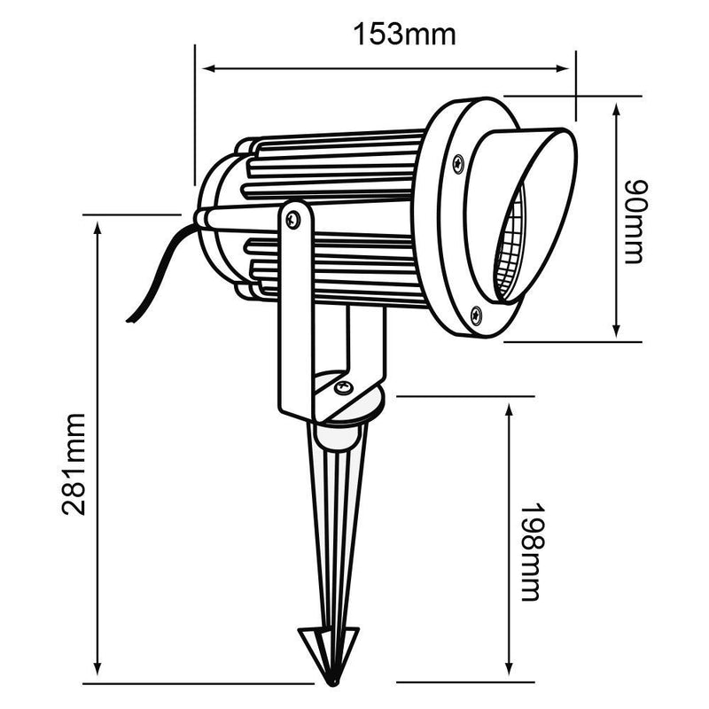 Estaca Exterior HLED-760/N Bilbau II