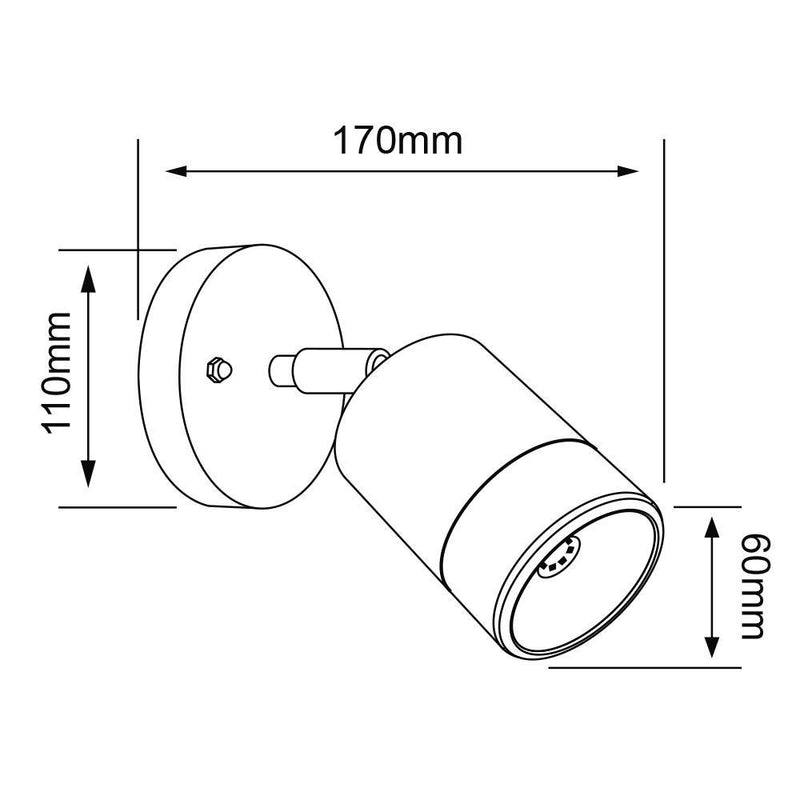 Pared Exterior HLED-761/S Zinner