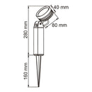 Estaca Exterior HLED-776/6W/30 Bendin