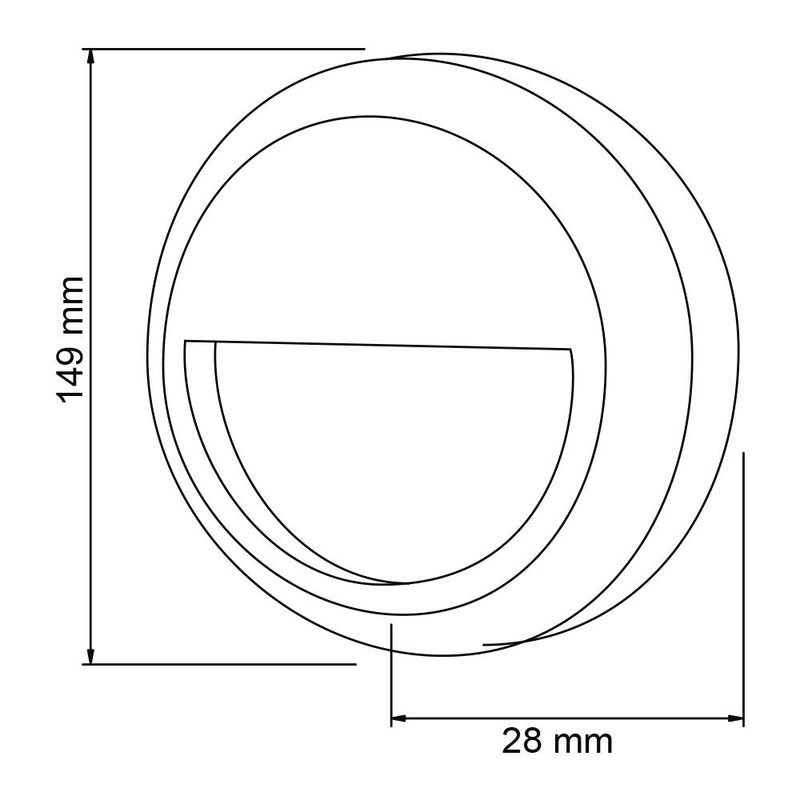 Cortesia Exterior HLED-804/G Anshan II