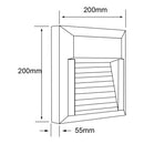 Pared Exterior HLED-806/S Anshan V