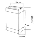 Pared Exterior HLED-842/30/G Betula