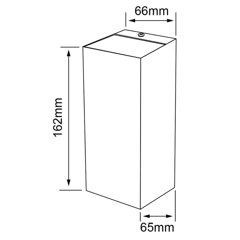 Pared Exterior HLED-847/30/G Hyadum